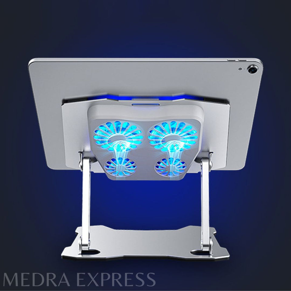 SOPORTE PLEGABLE CON VENTILADOR DE REFRIGERACIÓN🧑‍💻🪟